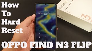 How To Hard Reset Find N3 Flip [upl. by Annayak]