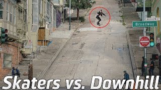 Skaters vs Extreme Downhill Skateboarding Wins amp Fails 2 [upl. by Dhruv]