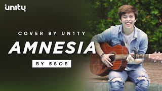 Amnesia  5 Second of Summer Acoustic Cover by UN1TY [upl. by Kerry880]