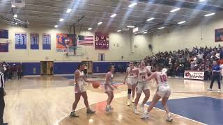 Woodstown girls basketball team celebrates first sectional title [upl. by Yuk]