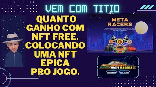 METARACERS NFT DA PRA GANHAR QUANTO JOGANDO FREE VALE A PENA ENTRAR TOKEM EM BAIXA CONFIRA [upl. by Hamo]