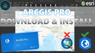 How to Download amp Install ArcGIS Pro  ESRI ArcGIS Pro Installation [upl. by Anairb]