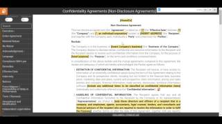 Drafting a NonDisclosure Agreement Intellectual Property Assignment [upl. by Gerrie362]