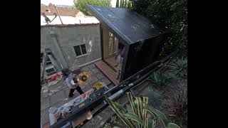 Building your dream backyard office in a day  Autonomous WorkPod [upl. by Stargell926]