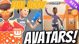 NEW Rec Room Full Body Avatars Update [upl. by Akram14]