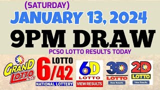 Lotto Result Today 9pm Draw January 31 2024 Swertres Ez2 Pcso [upl. by Garold381]