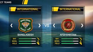 Bangladesh vs Afghanistan Live Match Asia Cup in Real Cricket Go [upl. by Morey]