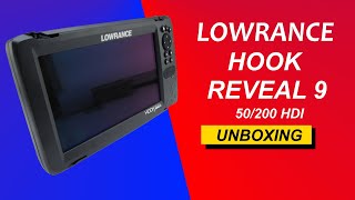 LOWRANCE Hook Reveal 9 50200 HDI Unboxing HD [upl. by Albur]