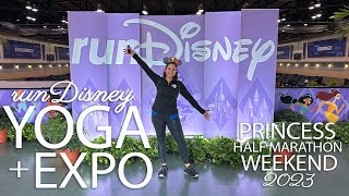 Yoga amp Expo  runDisney Princess Half Marathon Weekend  2023 [upl. by Demetra140]