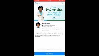 Mirembe AI Health Chatbot Video Demo [upl. by Dhiren628]