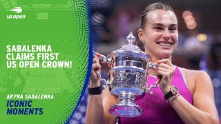 Aryna Sabalenka Wins the Womens Singles Title  2024 US Open [upl. by Hammond]