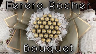 Ferero Rocher Bouquet Tutorial [upl. by Lanie175]