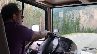 RV Driving  Berthoud Pass Colorado [upl. by Aniuqaoj]