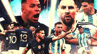 Argentina vs Francia  Campeones del mundo [upl. by Terriss]