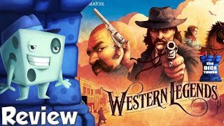 Western Legends Review  with Tom Vasel [upl. by Ecilayram]