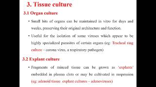 Cultivation of viruses I Virus cultivation techniques I [upl. by Wyatt]