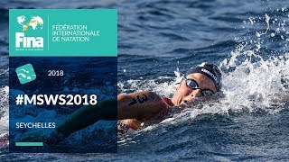 Be part of the MSWS2018 at Seychelles  FINAHOSA Marathon Swim World Series [upl. by Pinebrook]