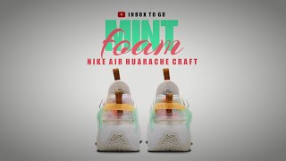 MINT FOAM 2023 Nike Air Huarache Craft DETAILED LOOK  PRICE [upl. by Rebhun40]