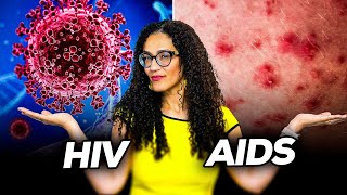 HIV e AIDS  Diferença Entre HIV e AIDS [upl. by Auhsuj]