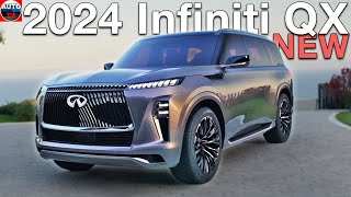 All NEW 2024 INFINITI QX Monograph Design  REVEALED First LOOK QX80 [upl. by Hiett]