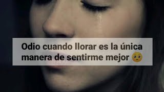 🌌FRASES SAD DE TIK TOK imposible no llorar 😭 [upl. by Malo]