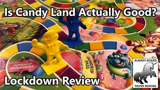 Is Candy Land Actually a Good Game  Board Games to Play With Kids During Lockdown  Review [upl. by Zillah]