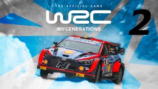 WRC Generations Kariera  Sezon 1 odc2  Rajd Szwecji [upl. by Kcirneh]