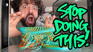 Five 3DPrinting Mistakes Youre Making RIGHT NOW [upl. by Seyler921]