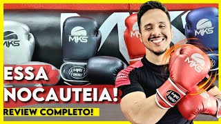 CUIDADO ESSA NOCAUTEIA😏🥊 CONHEÇA A LUVA ENERGY DA MKS luvadeboxe mks mkscombat [upl. by Kirbie]