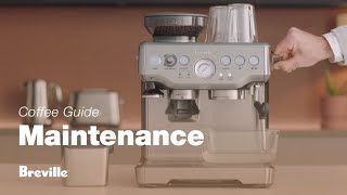 The Barista Express®  Our tutorial on how to descale your espresso machine  Breville USA [upl. by Ekalb]