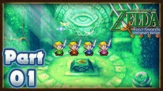 The Legend of Zelda Four Swords  Part 01 Sea of Trees [upl. by Ronoh]