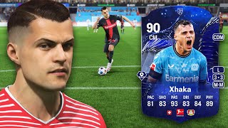 90 TOTY HONORABLE MENTIONS GRANIT XHAKA OBJECTIVE PLAYER REVIEW  EA FC 24 ULTIMATE TEAM [upl. by Riabuz721]