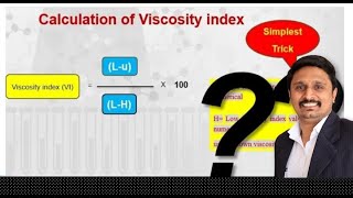 Numerical based on viscosity index simplest trick [upl. by Aelam993]