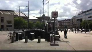 Gare Lille flandre  Lille Europe  Euralille  PARKOUR [upl. by Ahsikyt]