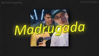 Duzz  Madrugada Orgânico LETRA  LYRIC VIDEO [upl. by Eceined]