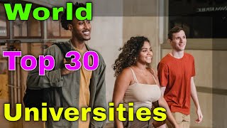 Top 30 Universities in the World [upl. by Hi]