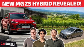 2025 MG ZS Hybrid BTS of a new car launch  The CarExpert Podcast [upl. by Yung988]