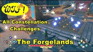 Myth Challenge Constellation The Forgelands Immortals Fenyx Rising  All Constellation Challenges [upl. by Oicnedurp]