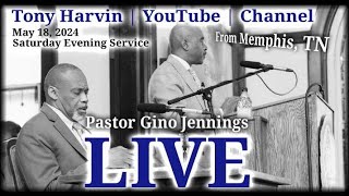 Pastor Gino Jennings  LIVE  May 18 2024  Saturday Evening Service [upl. by Aisya]