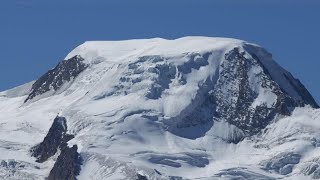 Climbing Alphubel 4206 m  Mountaineering Switzerland [upl. by Darraj460]