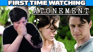 ATONEMENT 2007 Movie Reaction  FIRST TIME WATCHING [upl. by Aneram]