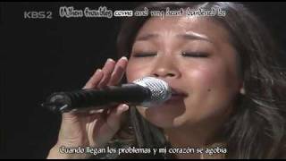 Lena Park  You Raise me Up Live [upl. by Namso200]