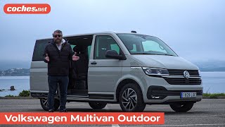 Volkswagen Multivan Outdoor  Prueba  Test  Review en español  cochesnet [upl. by Elamor]