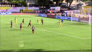 Highlights TrapaniCatania 22 14 giornata SerieB 161114 ©TrapaniCalcioit [upl. by Adnaluy110]