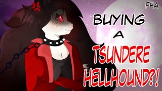 Making a Tsundere Hellhound YOURS Human Listener Gruff Voice Fantasy ASMR RP [upl. by Ileyan897]