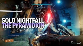 Solo Nightfall quotThe Pyramidionquot 175617 Points Destiny 2 Black Armory [upl. by Petuu]