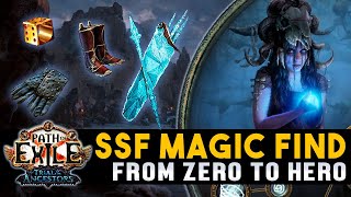 Blade Vortex Occultist  Magic Find  SSF  Part 1  Path Of Exile 322 [upl. by Aggy]