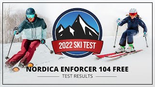 2022 Nordica Enforcer 104 Free  SkiEssentialscom Ski Test [upl. by Nnaitak]