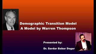 Theory of demographic transition in Urduhindi 4684 aiou sociology [upl. by Evanne]