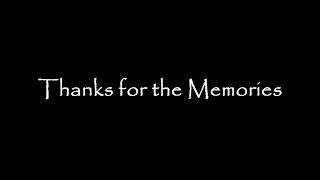 Thanks for the Memories │Spoken Word Poetry [upl. by Araldo]